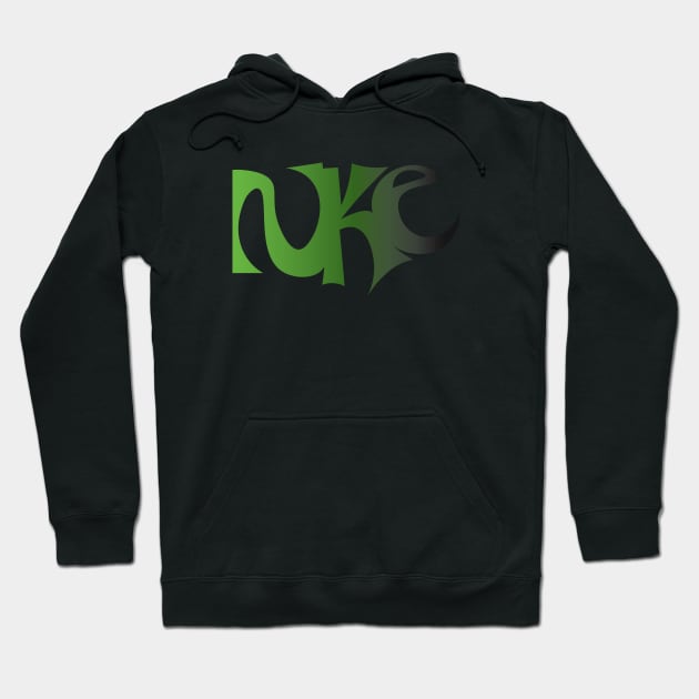 Nuke Green Flame Hoodie by ttvnuke